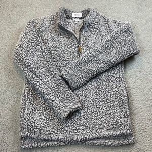 Time and Tru Sherpa Quarter Zip